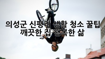 의성군 신평리 생활 청소 꿀팁: 깨끗한 집, 행복한 삶! ✨